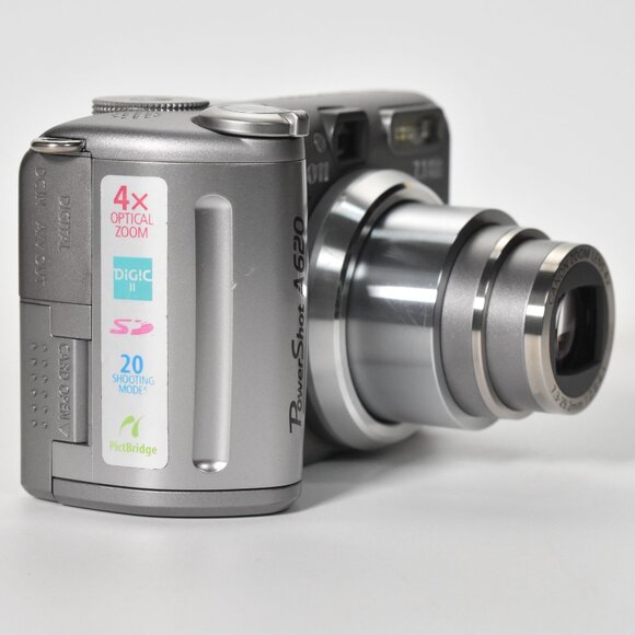 Canon Powershot A620 Digital Camera 7.1MP 4X Optical Zoom Video 2GB SD Card MINT - Picture 3 of 15